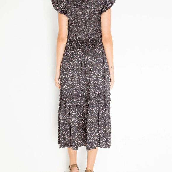 Ulla Johnson Jolee dress in Noir Floral Size 2 - Picture 2 of 12